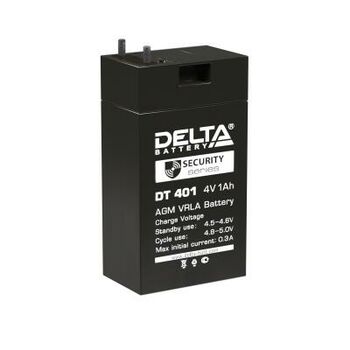 Аккумуляторная батарея для ОПС Delta DT 401 4В 1 Ач