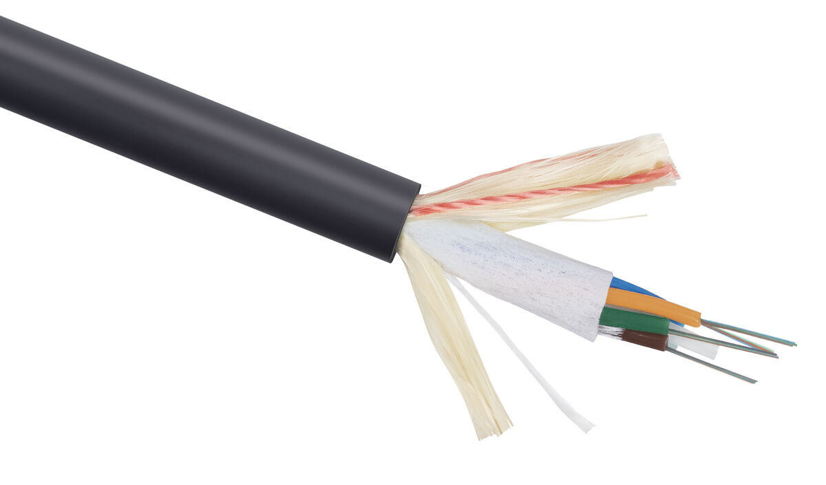 Оптоволоконный кабель 9/125 одномодовый Cabeus SEG-9-01х24-FW-PE-OUT 24  волокна черный купить по низкой цене