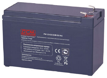 Аккумуляторная батарея для ИБП Powercom PM-12-6.0 12В 6 Ач