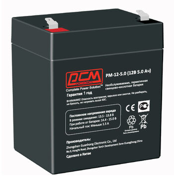 Аккумуляторная батарея для ИБП Powercom PM-12-5.0 12В 5 Ач