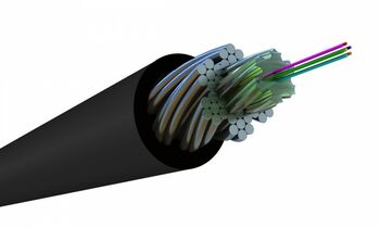 Оптоволоконный кабель 9/125 одномодовый Hyperline FO-AWS2-IN/OUT-9-8-LSZH-BK 8 волокон
