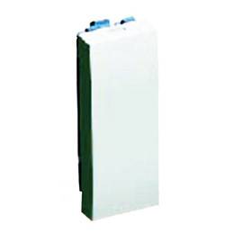 Ecoplast Заглушка 45х22,5мм (серебристый металлик) LK45, индивидуальная упаковка 1шт.
