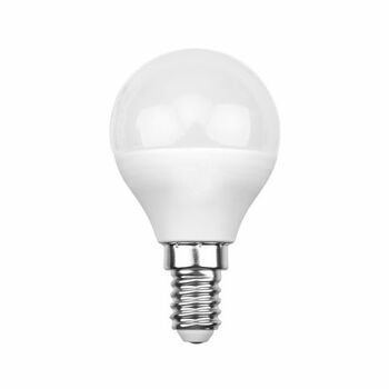 Лампа светодиодная Шарик (GL) 9,5 Вт E14 903 Лм 6500 K холодный свет REXANT