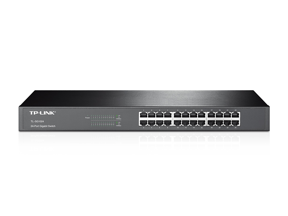 TP-Link TL-SG1024 24-портовый гигабитный монтируемый в стойку