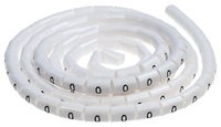 Hyperline OM-5.5-3 Маркеры на кабель, круглые, цифра 3, внутр. диам. 5.1мм (100 шт)