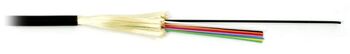 Оптоволоконный кабель 62,5/125 многомодовый Hyperline FO-DT-IN/OUT-62-12-LSZH-BK 12 волокон черный
