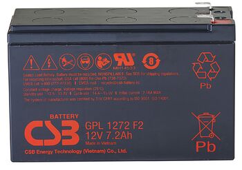 Аккумуляторная батарея общего применения CSB GPL1272 CSB 12В 7.2 Ач