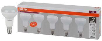 Лампа светодиодная LED Value LVR60 7SW/840 230В E14 2х5 (уп.5шт) OSRAM 4058075583962
