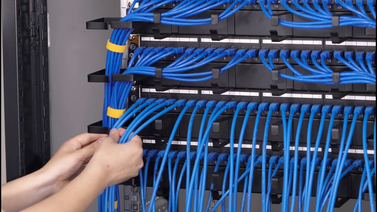 Организация кабеля при подключении