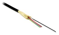 Оптоволоконный кабель 62,5/125 многомодовый Hyperline FO-DT-IN/OUT-62-4-LSZH-BK 4 волокна черный