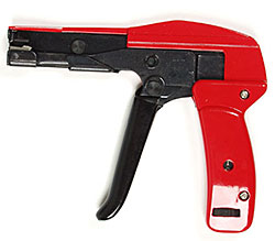 Hyperline HT-218 Инструмент для затяжки и обрезки стяжек (ширина 2.2-4.8мм, толщина до 1.6мм)