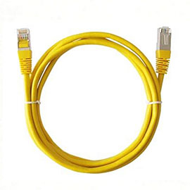 LEGRAND 051780 Патч-корд S/FTP, cat. 6а, PVC, 1м, желтый