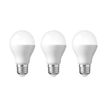 Лампа светодиодная REXANT Груша A60 15.5 Вт E27 1473 Лм 2700 K теплый свет (3 шт./уп.)