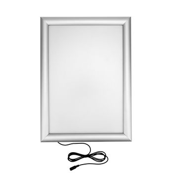 Подвесная односторонняя световая панель с креплением на тросах Постер LED Clip 420х594, 14 Вт REXANT