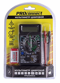 Портативный мультиметр M838(DT838) Proconnect