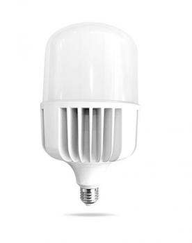 Лампа светодиодная высокомощная 100 Вт E27 с переходником на E40 9500 Лм 4000 K нейтральный свет REXANT