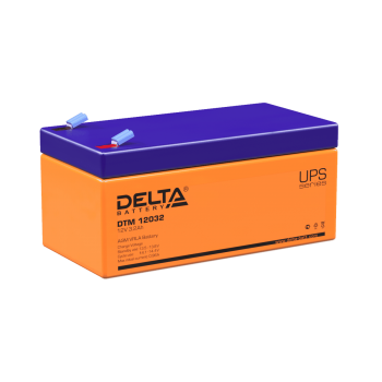 Аккумуляторная батарея общего применения Delta DTM 12032 12В 3.2 Ач