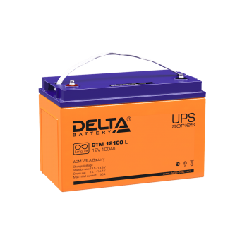 Аккумуляторная батарея для ИБП Delta DTM 12100 L 12В 100 Ач
