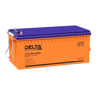 Аккумуляторная батарея для ИБП Delta DTM 12200 L 12В 200 Ач