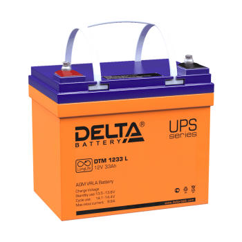 Аккумуляторная батарея для ИБП Delta DTM 1233 L 12В 33 Ач