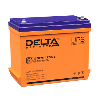 Аккумуляторная батарея для ИБП Delta DTM 1255 L 12В 55 Ач