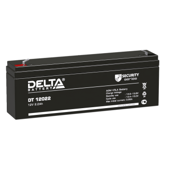 Аккумуляторная батарея для ОПС Delta DT 12022 12В 2.2 Ач