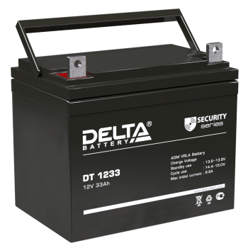 Аккумуляторная батарея для ОПС Delta DT 1233 12В 33 Ач