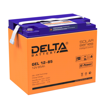 Аккумуляторная батарея для ИБП гелевый Delta GEL 12-85 12В 85 Ач