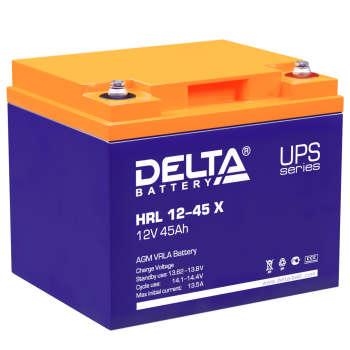 Аккумуляторная батарея для ИБП Delta HRL 12-45 X 12В 45 Ач